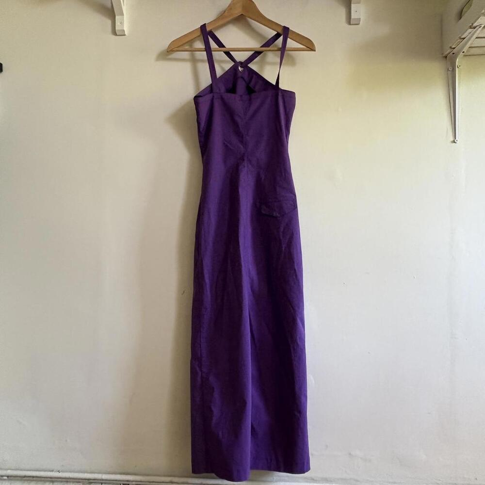 Y2K purple halter midi dress — XS - Picture 4 of 5